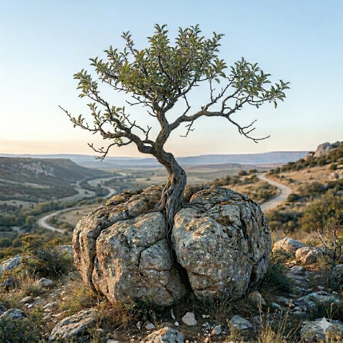 African rocky mountain landscape