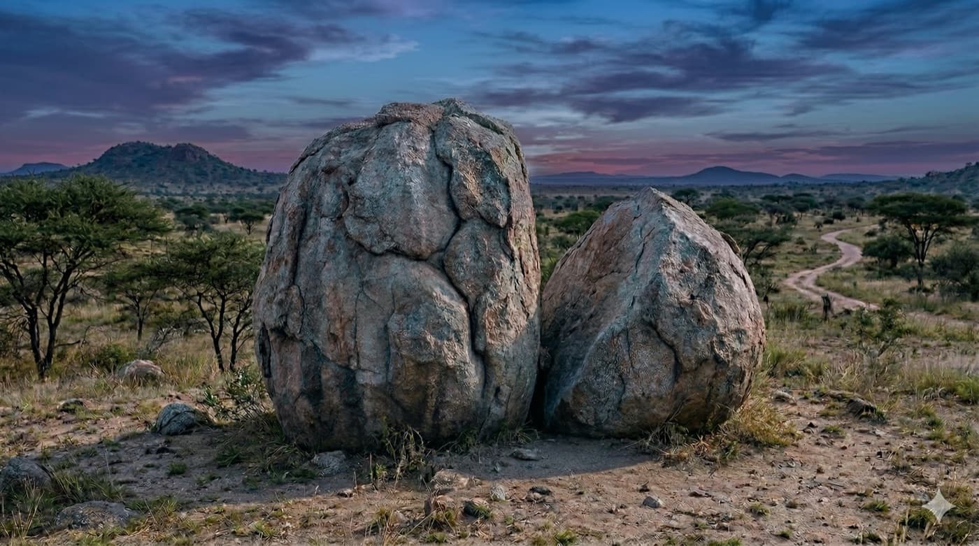 African rocky mountain landscape representing strength and endurance